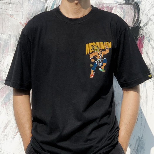 Lite tees Werkudara Swallow Printing, bahan Bamboo Cotton Voice of Jogja