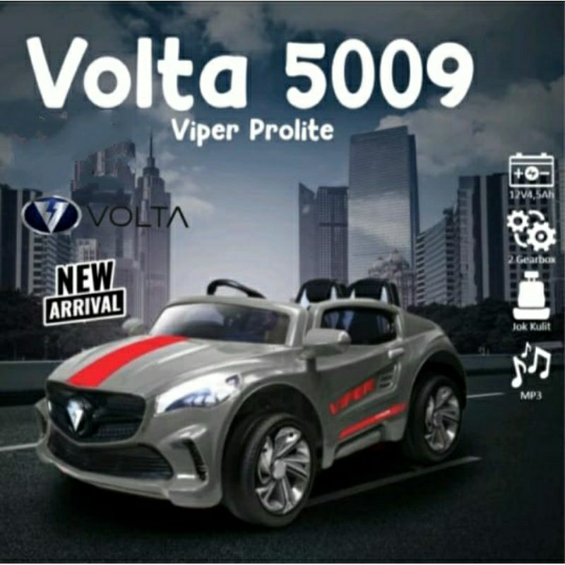 Mainan Mobil Aki Cas Anak Viper Volta 5009 Makassar