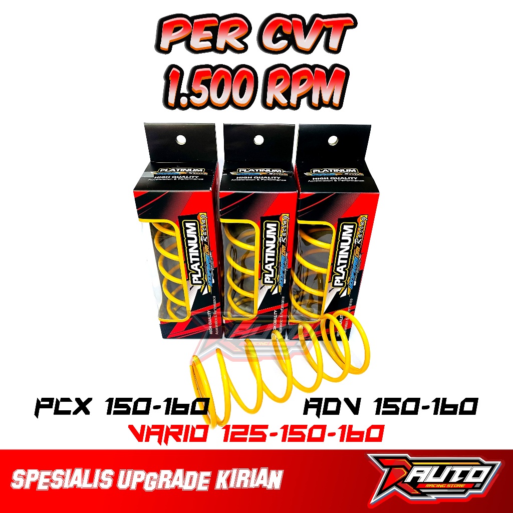 PER CVT VARIO 1500 RPM PER CVT 1000 RPM vario 150 PER CVT RACING VARIO 125 PCX 150 VARIO 160 AUTO RA
