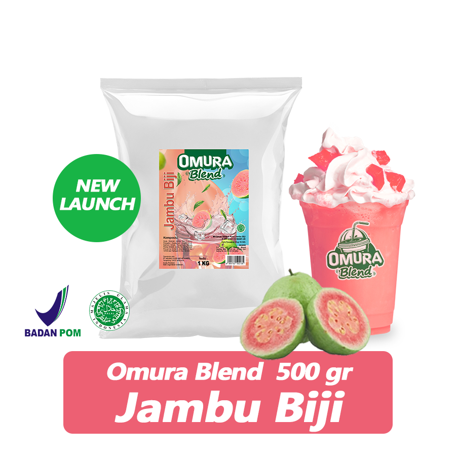 

Bubuk Minuman Premium Rasa Jambu Biji 500Gr / Jambu Biji Mix Gula - NUSANTARA POWDER - BLEND