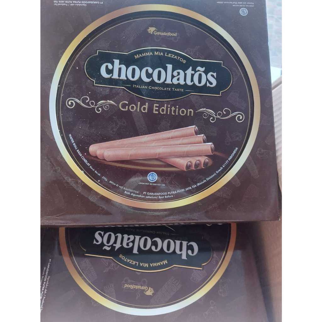 

PROMO Kue Kaleng Chocolatos 350g Ukuran kaleng besar