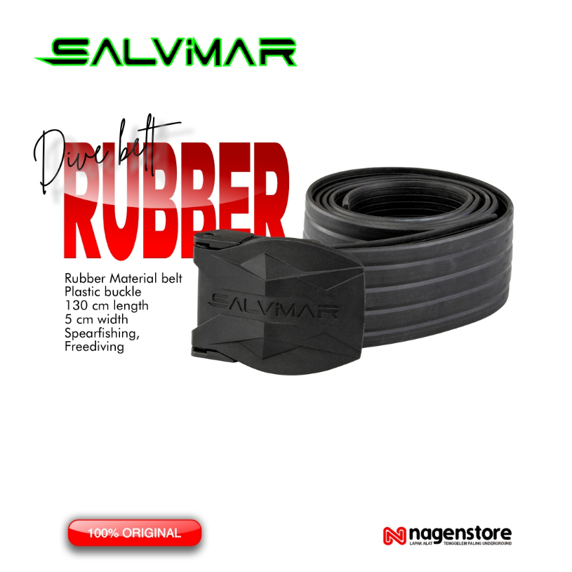 Salvimar belt rubber freedive diving belt salvimar karet freediving dive karet rubber