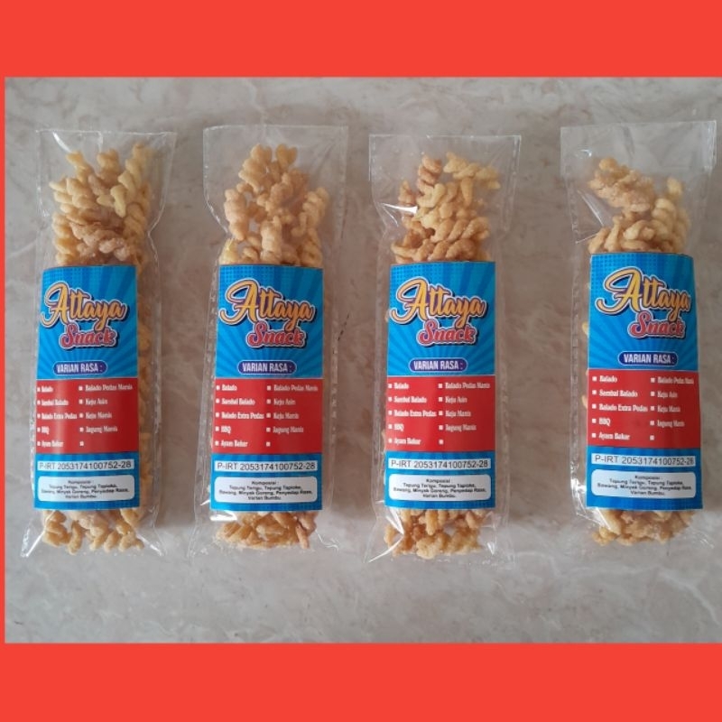 

MAKRONI SPIRAL ISI 10PCS BERAT 30GRAM