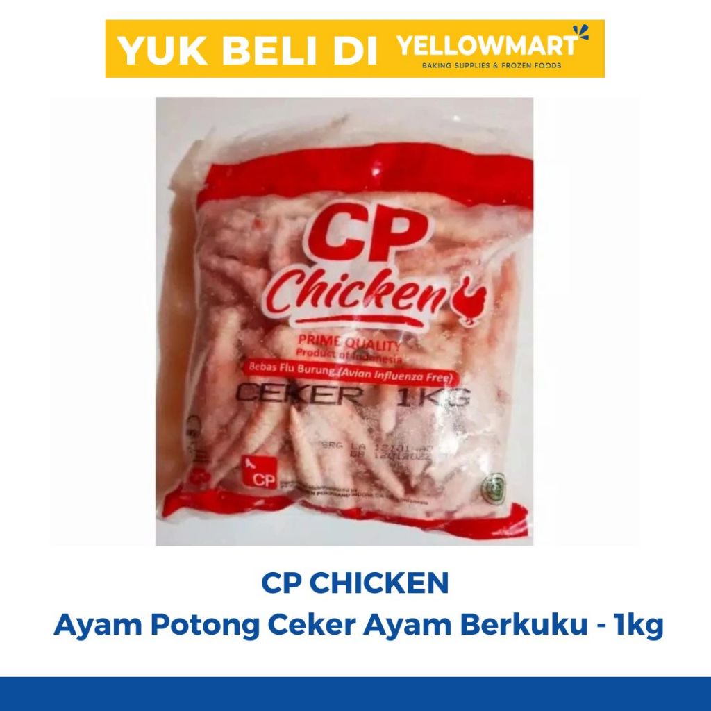 

CP CHICKEN - Ayam Potong Ceker Ayam Berkuku 1kg