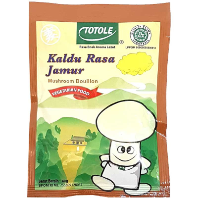 

Kaldu Rasa Jamur Pack Totole 80 gr 80 gram / pack