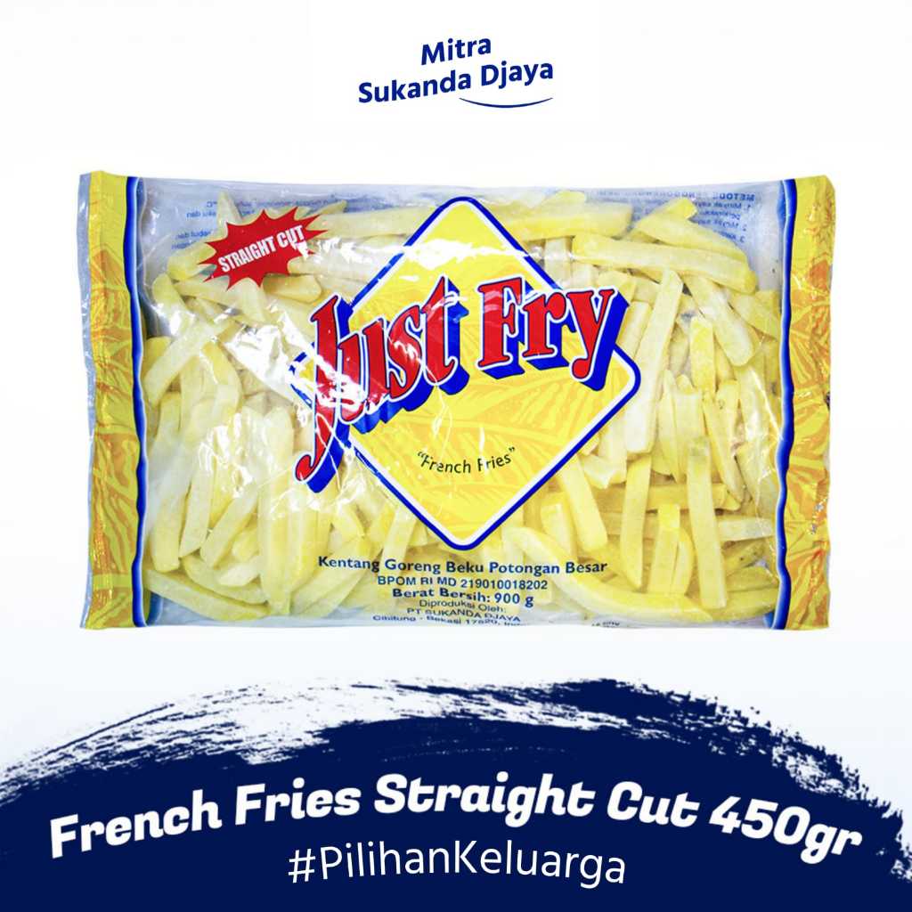 

Just Fry french fries kentang goreng 450 gram