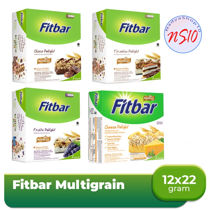 

Fitbar Multigrain 12 X 20 g