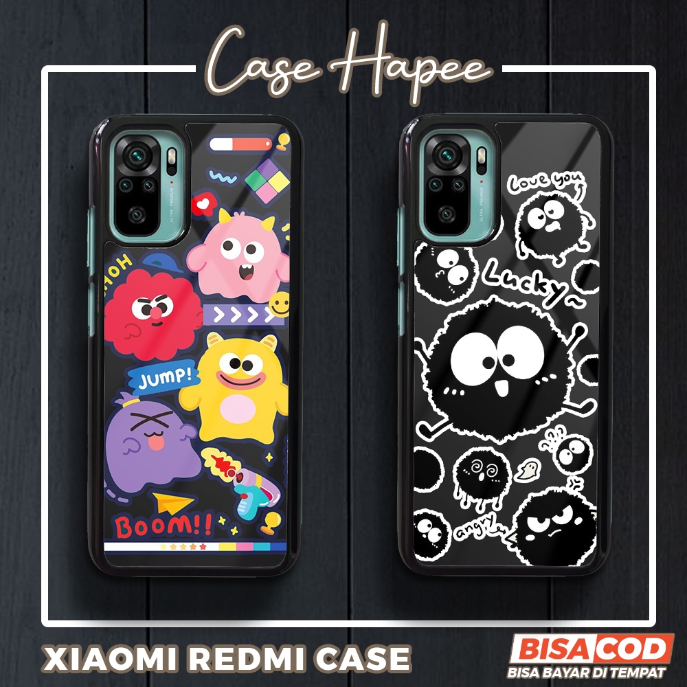Case Redmi Note 10 Note 10S Casing Redmi Note 10 Note 10S  [BTRI] Casehapee Case Glossy Case Aesthet