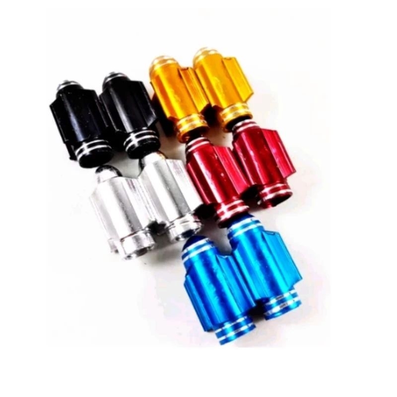 Tutup pentil variasi model rocket tutup pentil ban motor sepeda mobil cnc