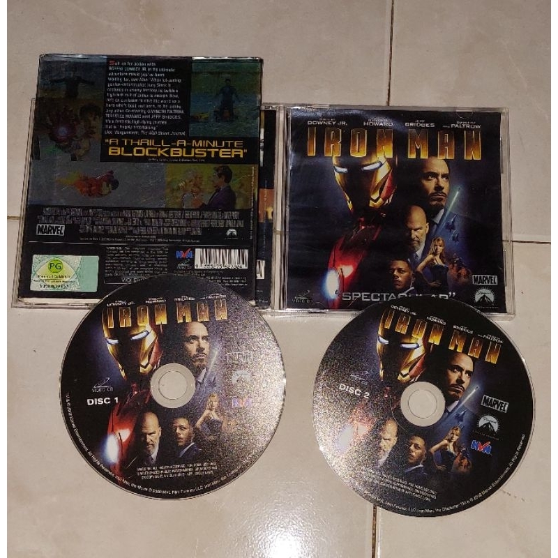 vcd Barat original IRON MAN 1