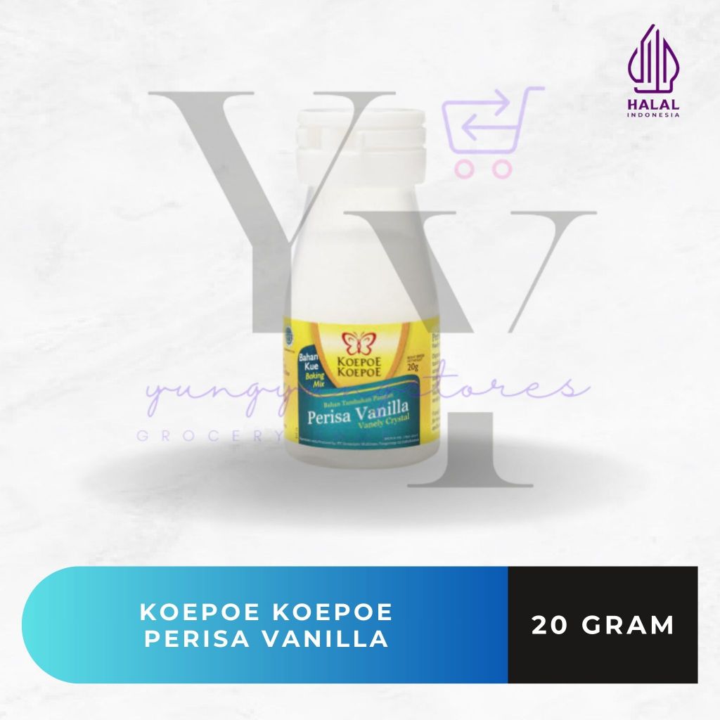 

Perisa Vanilla / Vanili Bubuk Koepoe Koepoe 20 Gram