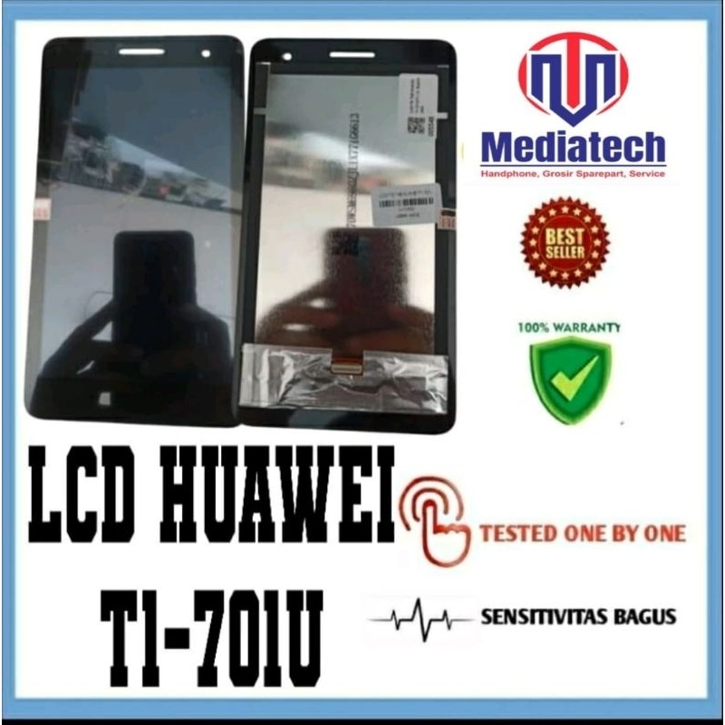 LCD HUAWEI T1-70IU/T1.7.0 BLACK ORG
