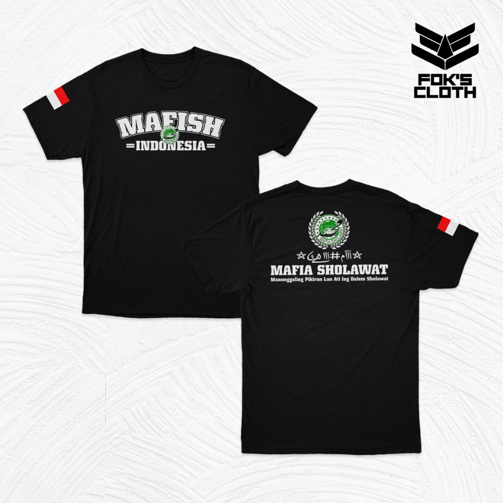 Kaos Mafia Sholawat, Kaos Mafia Abah Ali, Kaos Santri, Kaos NU, Kaos Sholawat, Kaos Mafia Sholawat I