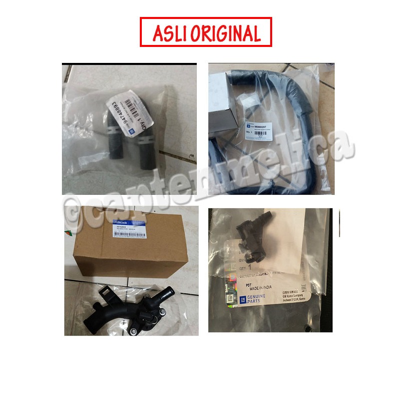 ORI Hose Slang Selang Pipa Konektor Connector Air Radiator water pump ByPass spin aveo sonic 1.2 1.5