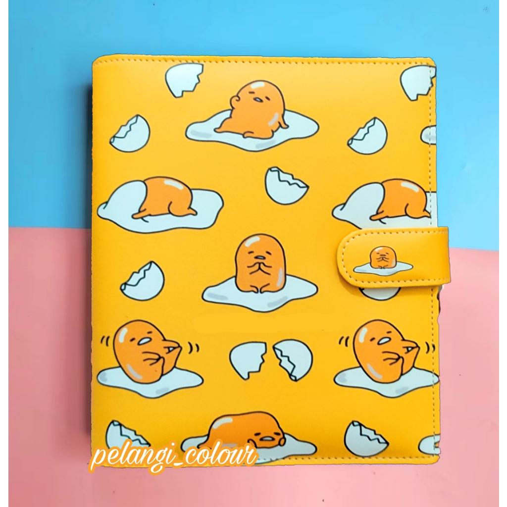 

Binder motif telor Gudetama kuning A5 B5