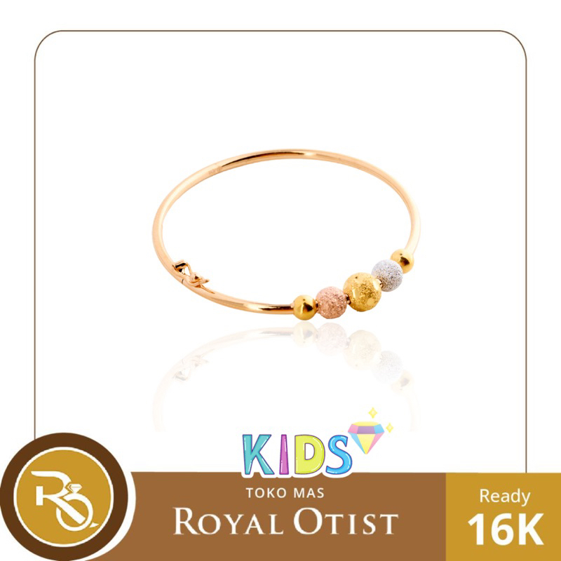 Gelang Bangle Emas Anak Bola 16 K