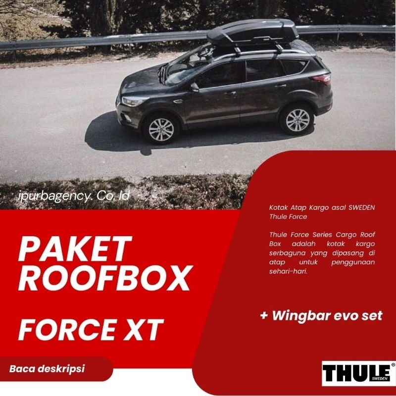 PAKET THULE ROOF BOX FORCE + WINGBAR EVO SET (ROOF TYPE) MOBIL?