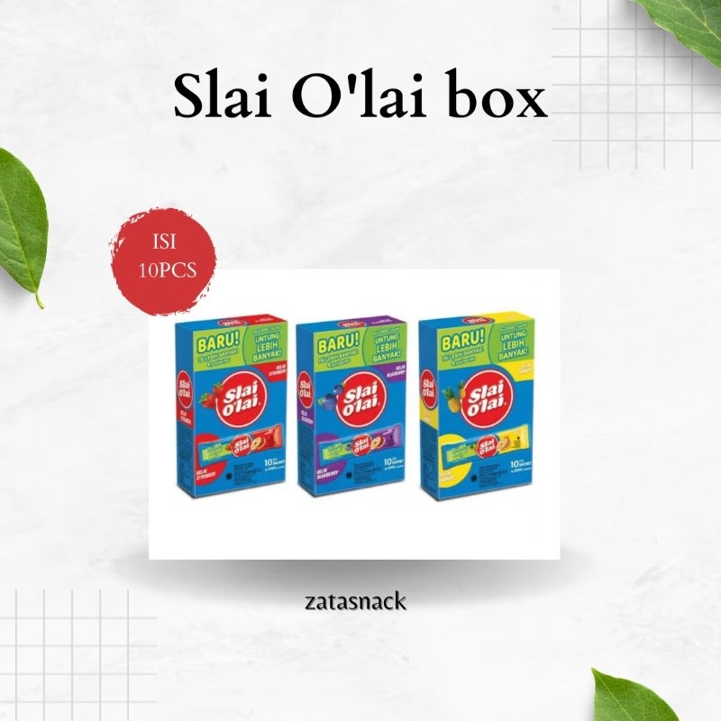 

slai olai kemasan baru 1 pack (isi 10 pcs)