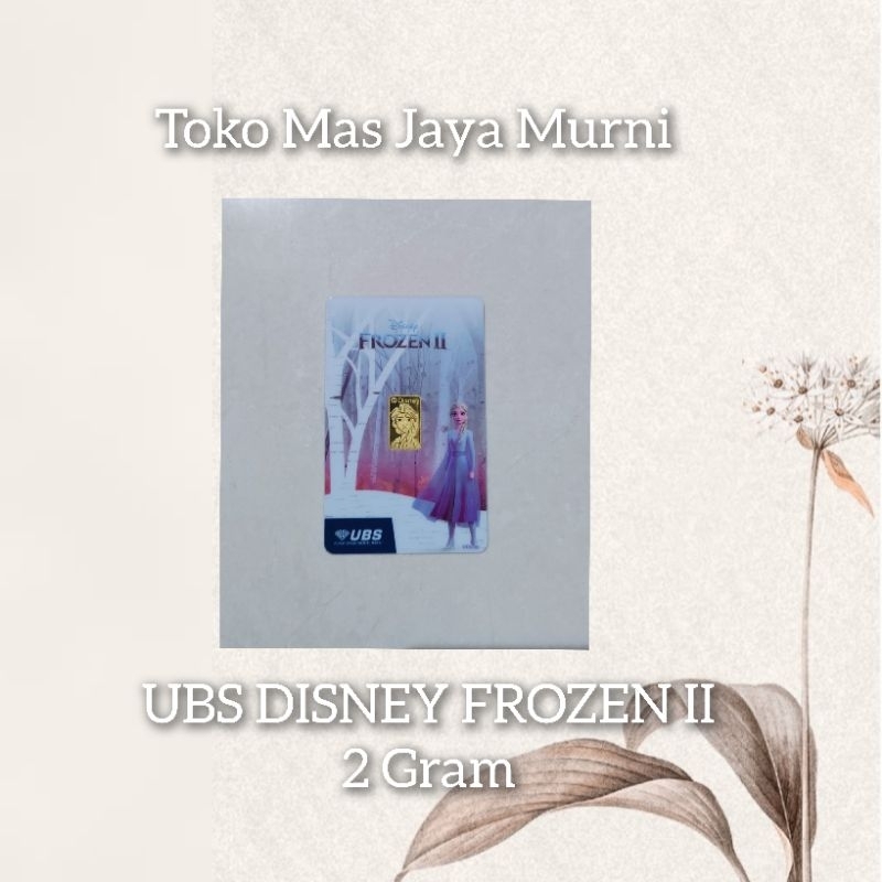 Logam Mulia UBS 2 Gram Series Disney Frozen