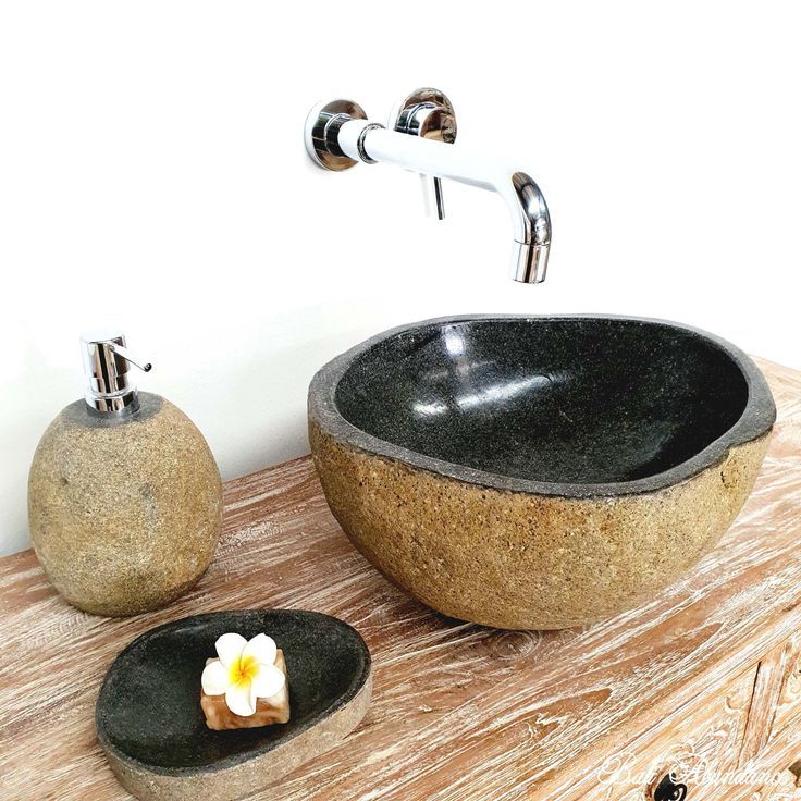 wastafel batu kali mini/washtafel river stone / wastafel river stone /
