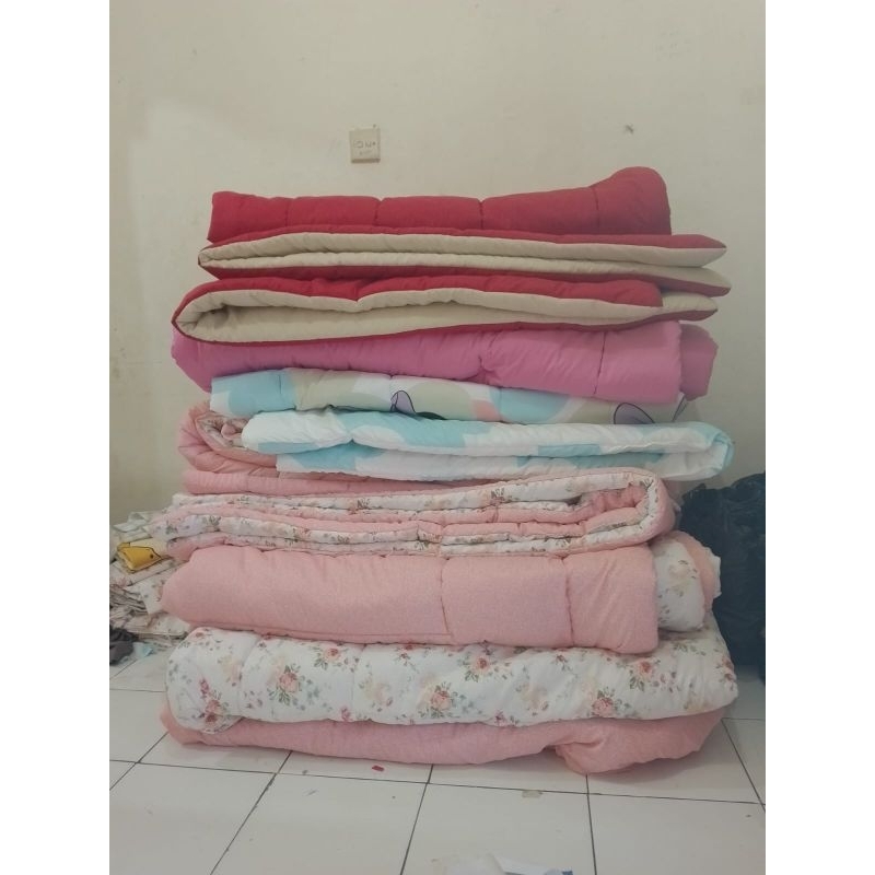 HANYA BEDCOVER TANPA SPREI/ BEDCOVER DOULE/SINGLE/KING