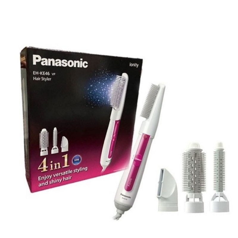 PANASONIC HAIR STYLER KURU KURU EH KE 46/ PENATA RAMBUT 4 IN 1 / PANASONIC EH KE 46