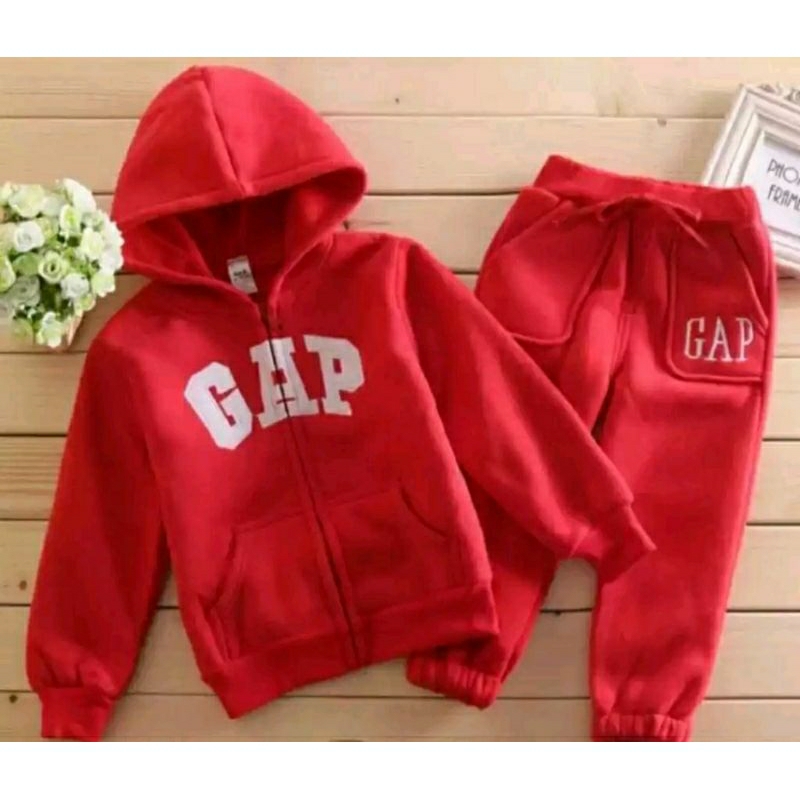 Setelan Baju Anak Laki-Laki & Perempuan Sweater Hoodie Anak Gap