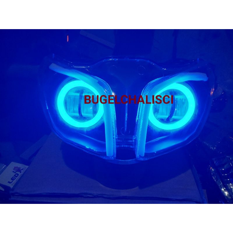 Z1 Reflektor Lampu Depan Jupiter Z1| Jupiter Z1 2012-2013 Custom Daymaker Alis