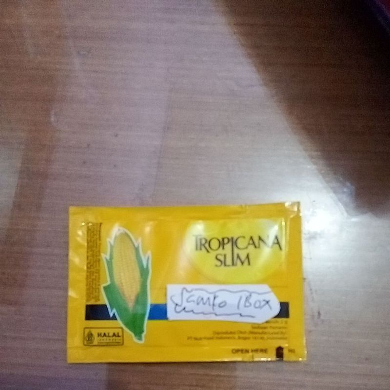 

tropicana slim gula pemanis $@mc© 1 box isi 100