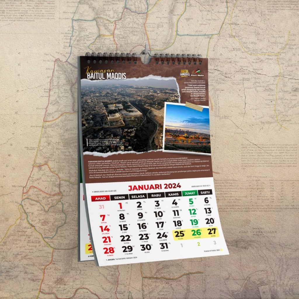 

PRE ORDER KALENDER 2025 SPESIAL SERIES: BAITUL MAQDIS