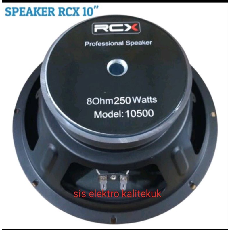 Speaker 10 Inch RCX 10500