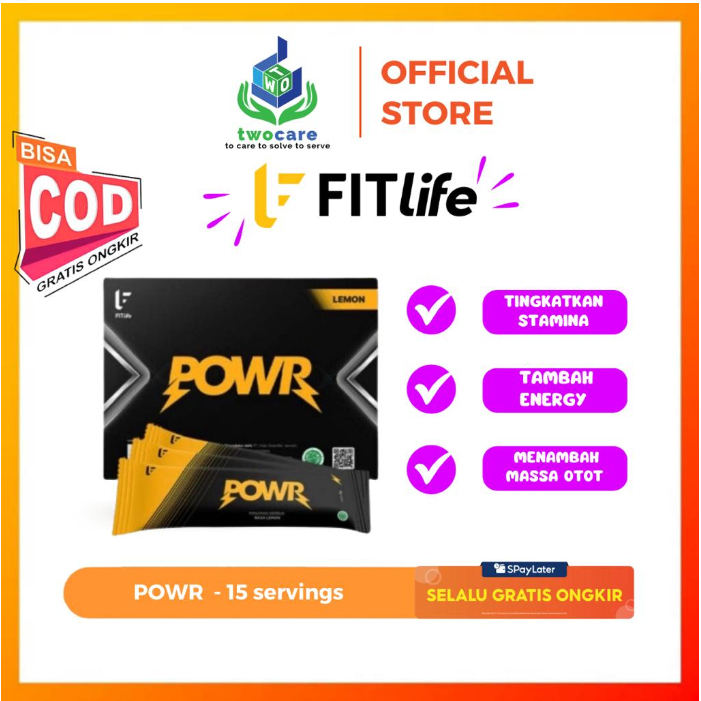 PreWorkout Fitlife Powr 1 Sachet - Pre Workout POWR