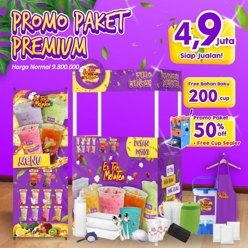 

Paket Premium Es Teh Melatea Khusus Kak Rina - Bandung Barat