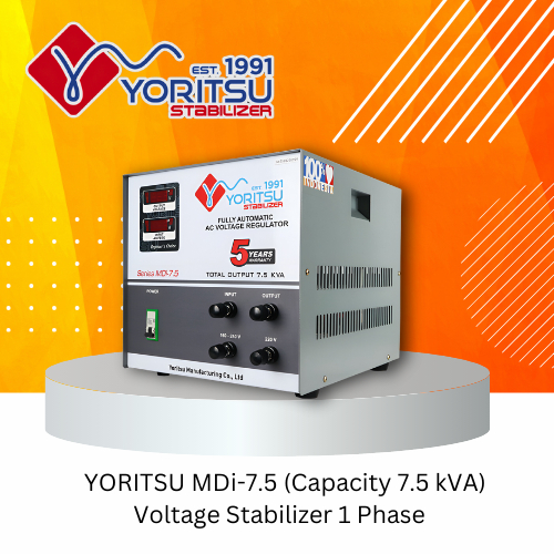 Stabilizer Listrik Stavolt Listrik Avr Yoritsu MDi 7500 VA