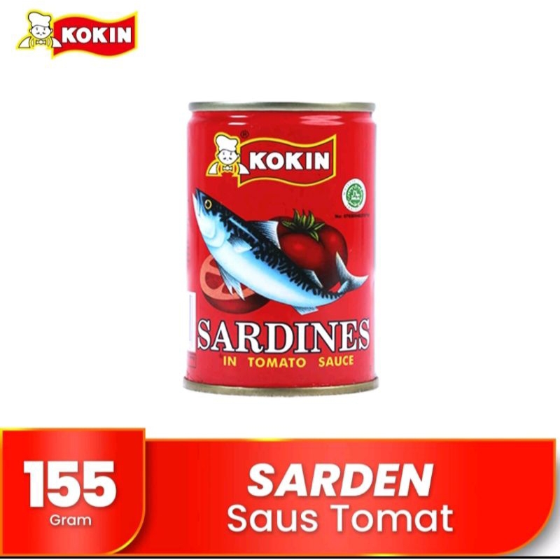 

Sarden Saus Tomat KOKIN 155 Gram