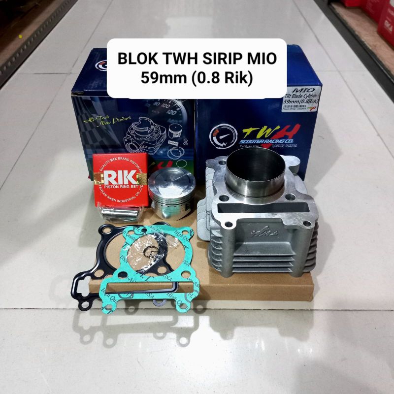 Blok Mio 59 mm sirip TWH Racing set