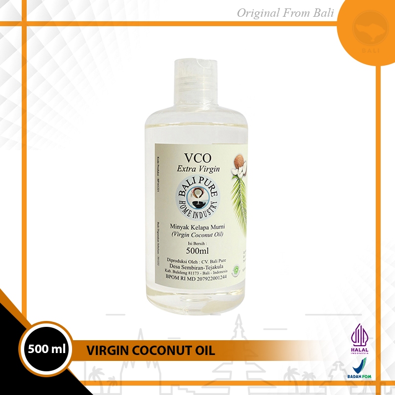 

BPOM Herbal VCO Virgin Coconut Oil 100% Murni Kemasan 500ml