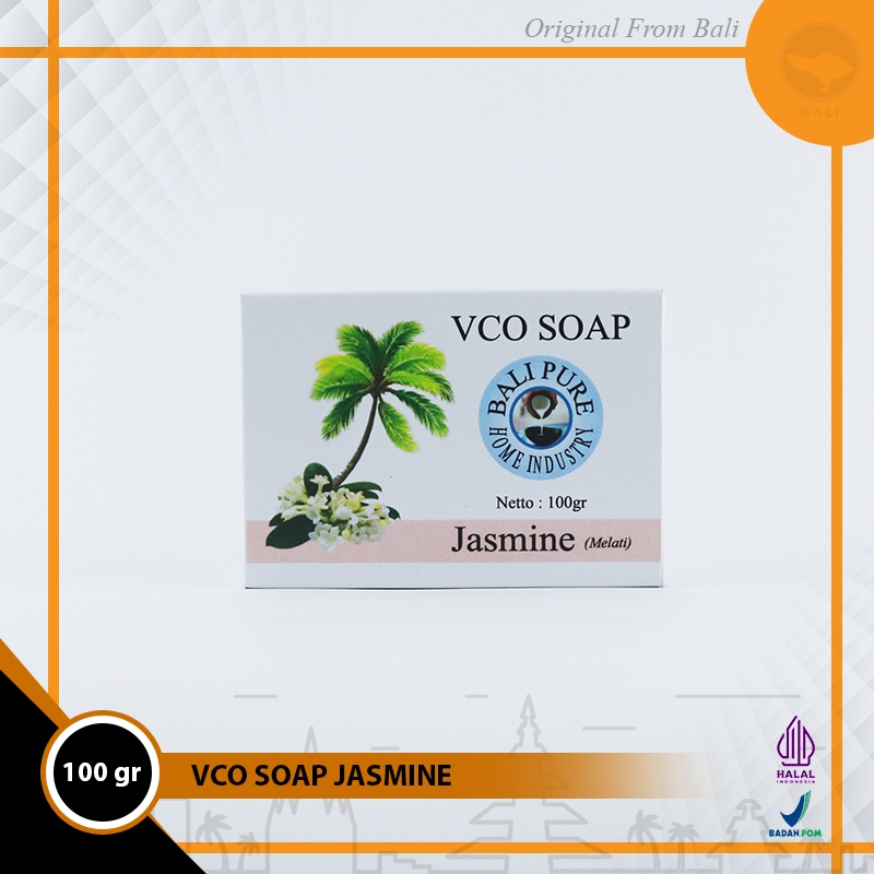 Bali Pure Home Industry VCO Soap Jasmine100 gr BPOM