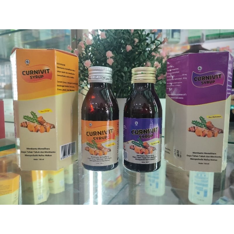 

Curnivit Syrup (Memperbaiki nafsu makan anak)