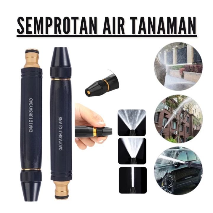 Semprotan Air Hose Nozzle Spray Steam Semprotan Taman Cuci Motor Mobil