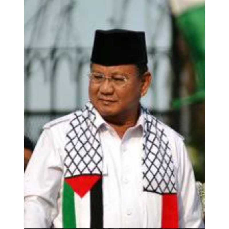 YU8 Syal Palestina Indonesia Sorban Rumbai Palestina Indonesia