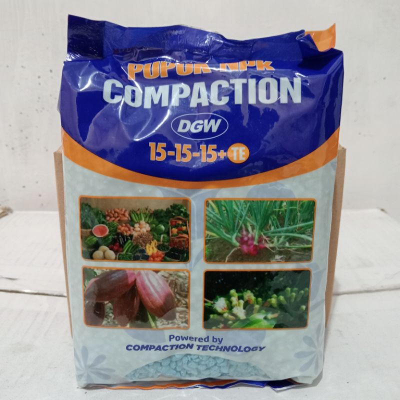 Pupuk NPK Compaction DGW 15-15-15+TE