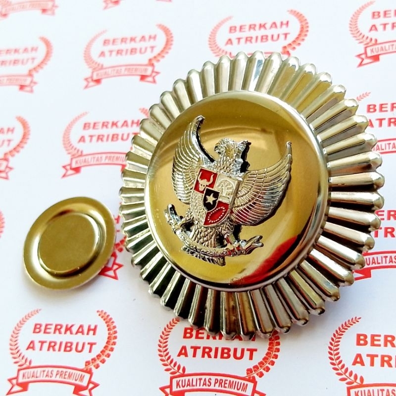 Tanda Jabatan Camat Kecil Full Silver