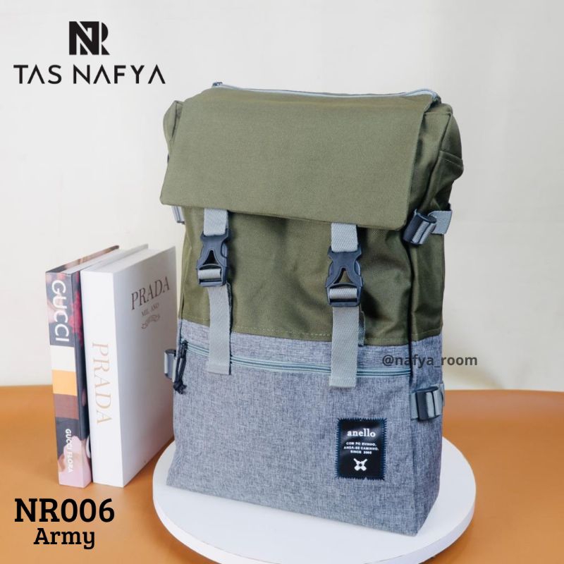 Tas Ransel Seminar Diklat / Tas Kantor / Tas Pelatihan / NR006 Army / Souvenir Seminar / Seminar Kit