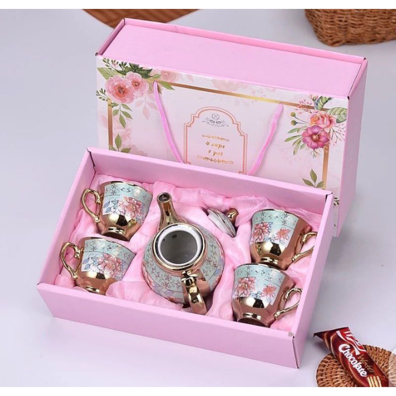 SET TEKO KERAMIK