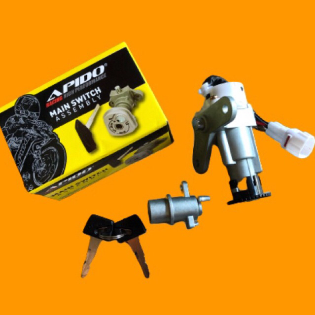 kunci kontak 125z apido - main switch 125z - kunci jok 125z - kontak 125z