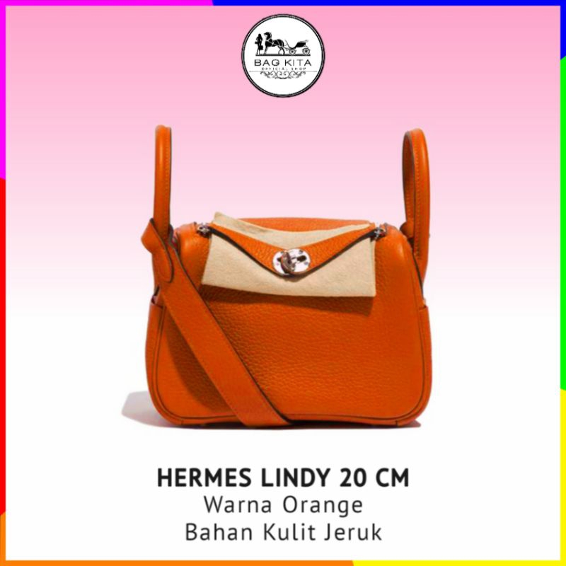 Hms Lindy 20 Orange | Tas Selempang 20765Hermes Lindy Premium