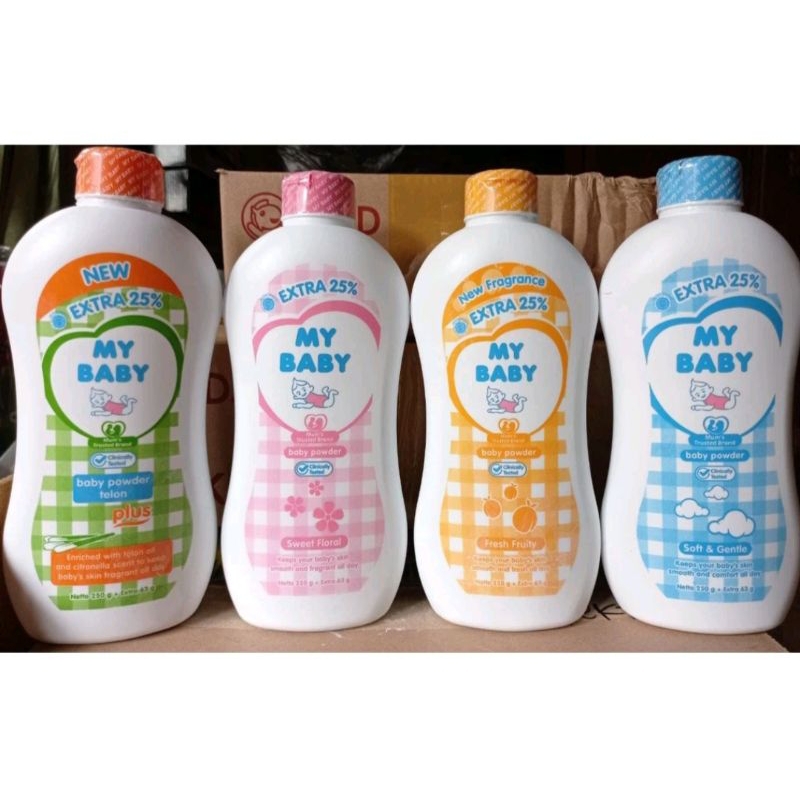 Bedak Bayi My Baby 250+63g