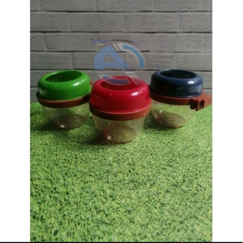 Cepuk Tempat Pakan Minum Burung Perkutut No. 1 Model bulat