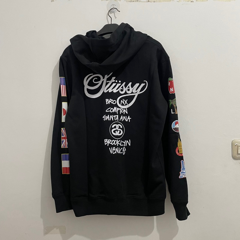 Stussy Tour Worldwide Hoodie Second